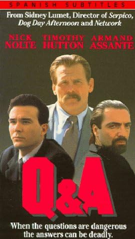 Amazon.com: Q & A [VHS] : Nick Nolte, Timothy Hutton, Armand Assante ...
