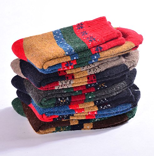 Image of Womens Wool Knit Winter Socks