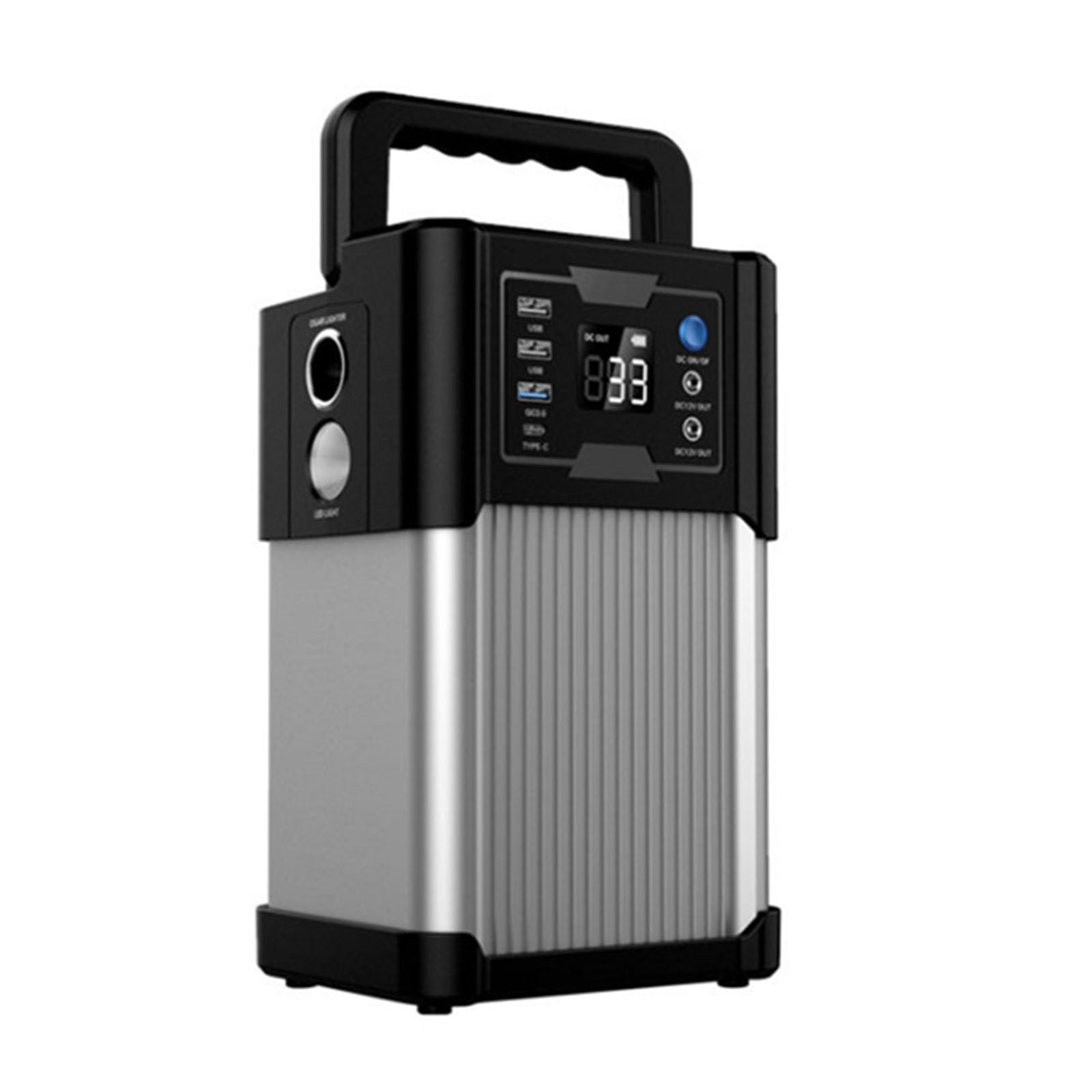 Fuente de alimentación de almacenamiento de energía para exteriores, 500W, 135000Mah, que alimenta varios dispositivos al mismo tiempo, adecuada para acampar al aire libre