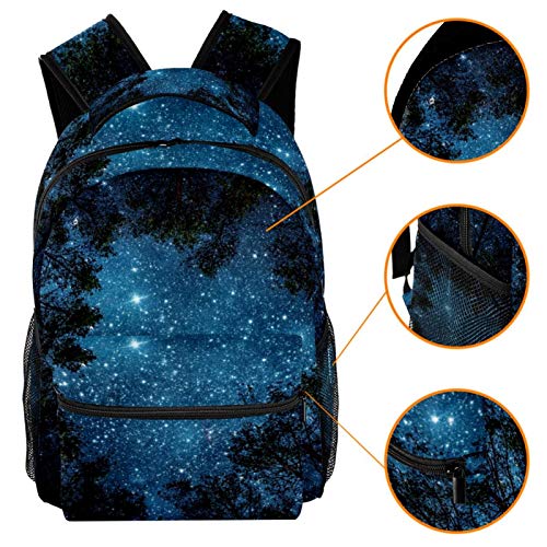 Sac à dos décontracté galaxie pour les cours et les sorties des collégiens - 3