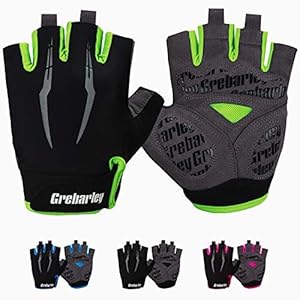 Grebarley Gant Velo Homme Gant VTT Gant Musculation Gant Moto Cross Gant Scooter Gants CyclismeGants de Cyclisme