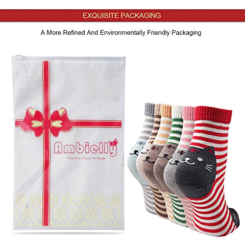 Image of Cute Animal Design Women's Socks Casual Cotton Crew Novelty Socks