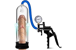 Penis Vacuum Pump with Magnifier - Enhance Your Performance