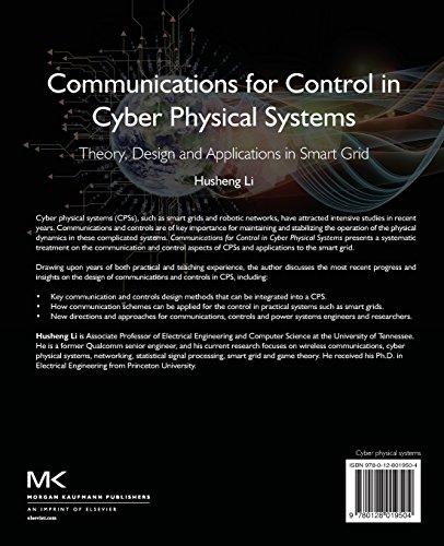 Communications for Control in Cyber Physical Systems: Theory, Design and Applications in Smart Grids - Image 2
