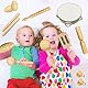 Holz Musikinstrumente Set für Kinder, Kleinkinder und Baby, Ulifeme 17 Stück Instrumente Kinderspielzeug Ab 3 Jahre, Reines Holz Percussion Musikinstrumente Spielzeug & Musik Rhythmus Instruments Set