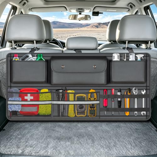 Hanging-Trunk-Storage-Organizer-for-Car-Collapsible-Storage-Bag Hanging Trunk Storage Organizer for Car Collapsible Storage Bag - Image 1