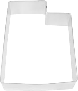 R&M Utah State 3.5" Cookie Cutter – State-Shaped Baking Tool for Cookies, Fondant & Crafts