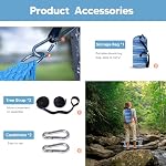 Hammocks Double Hammock with Curved Spreader Bar, Blue - Image 6