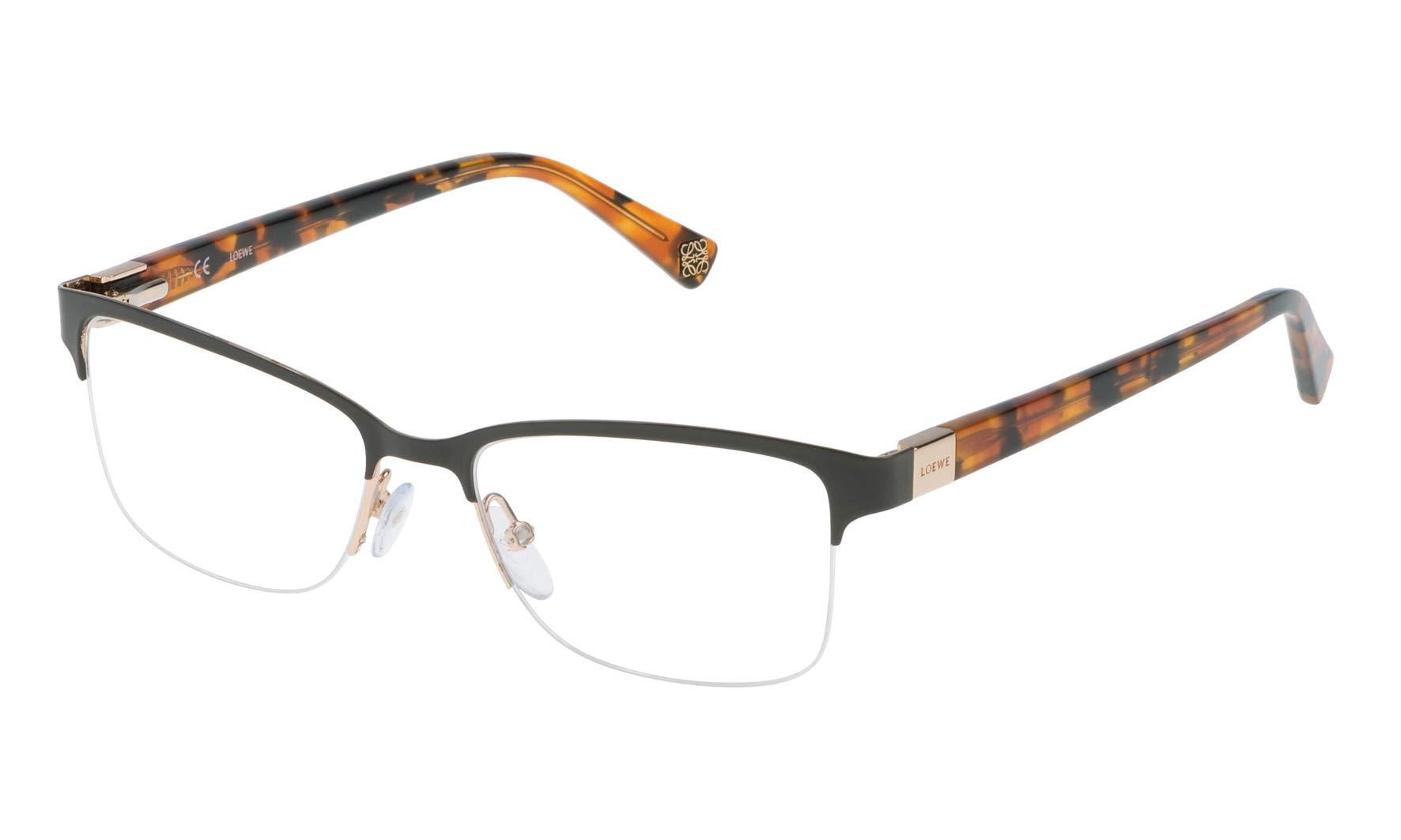 Monturas de gafas LOEWE VLW470530367 deportivas color oro rosa brillante de 55 mm 2