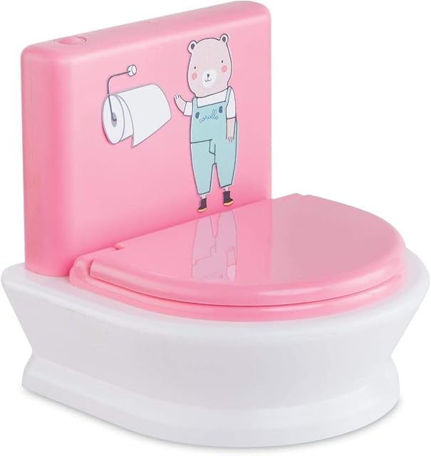 Corolle Orinal Interactivo para muñecas con 2 Sonidos para un Juego Realista de simulación