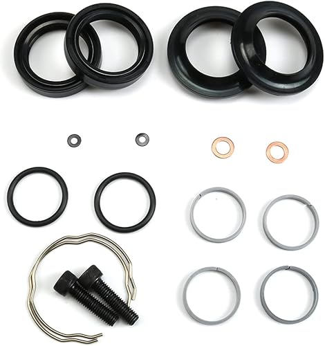 N/A Kit de reconstrucción de sellos de horquilla para sellos de horquilla Harley Sportster 1988-15 y Dyna 91-05