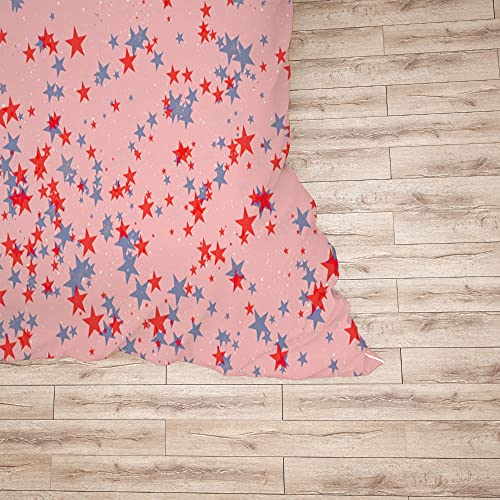 Housse de couette durable et ultra douce en polyester à motif étoiles CHEHONG