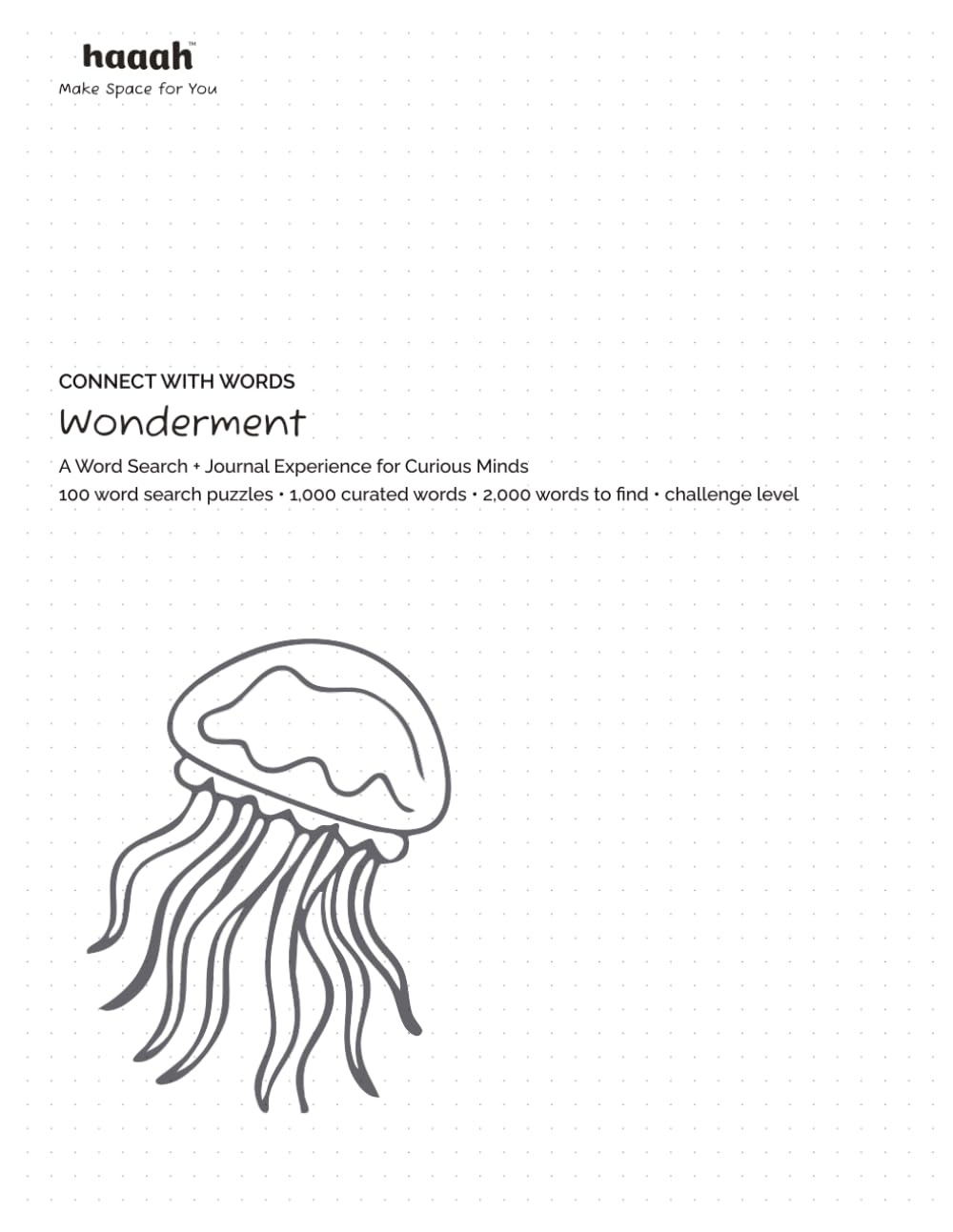 Connect with Words: Wonderment: 100 Word Search Puzzles + 1,000 Words | A Word Search + Journal Experience for Curious Minds | All Ages | Challenge Level