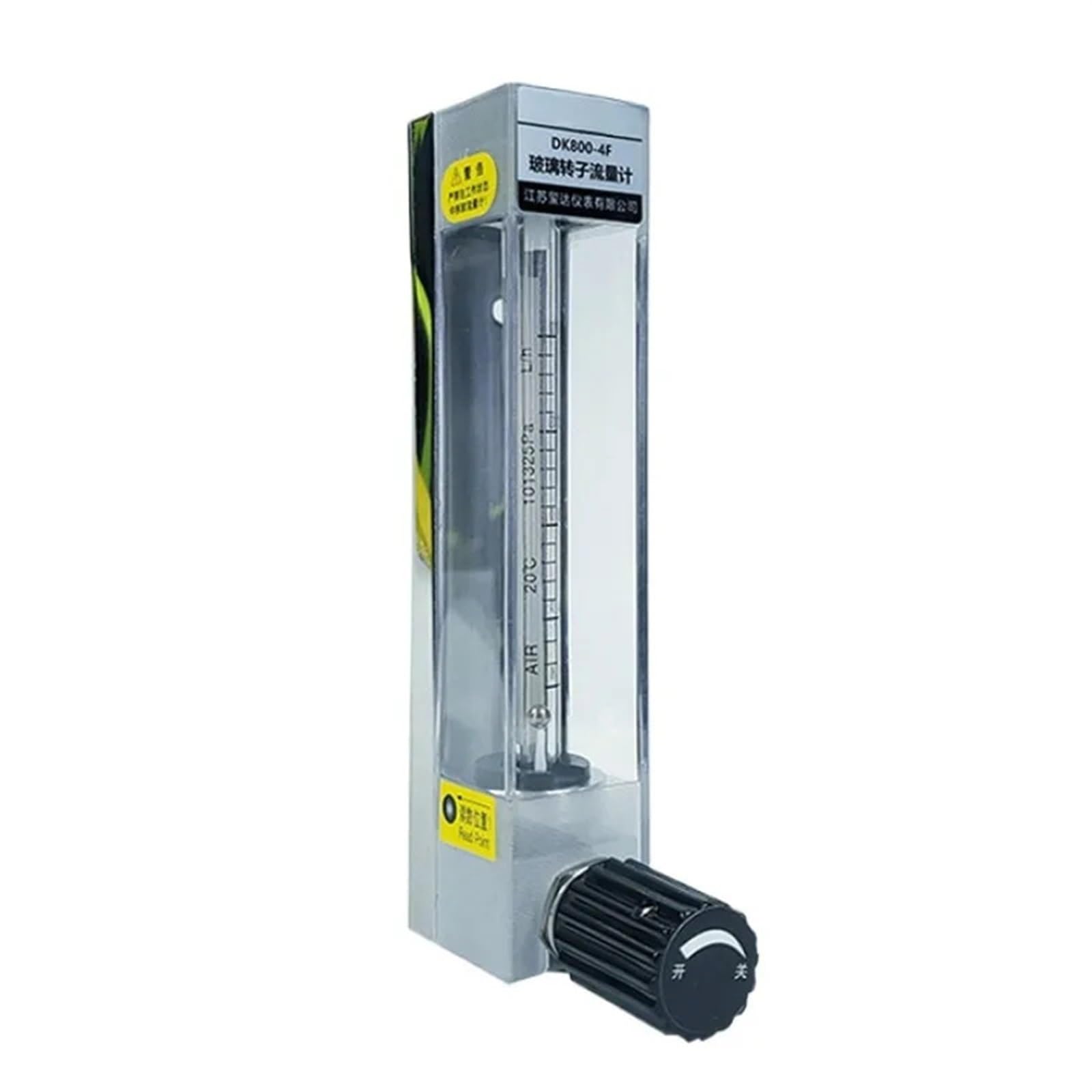 Caudalímetro de rotor de vidrio DK800 4 4F Gas líquido aire agua propano nitrógeno oxígeno tipo físico(Pneumatic quickplug6)