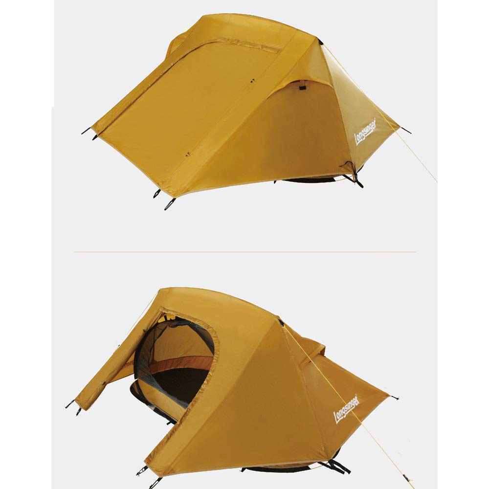 Amazon | Kadahis テント 一人用 二重層 超軽量 4シーズン 防風防水 uv