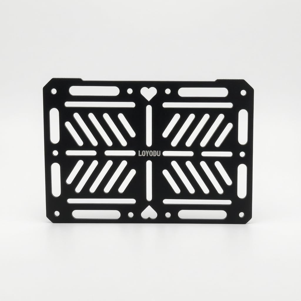 Caja Carga cho Coche Metal 40kg, Fijación con Pernos, Caja Equipaje, para s al Libre, para usuarios Coches, Style to 4