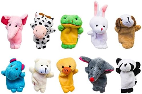 10-Piece Set of Soft Plush Finger Puppets – Animal Characters for Children’s Storytelling, Baby Bedtime Stories, and Educational Play 10-Piece Set of Soft Plush Finger Puppets – Animal Characters for Children’s Storytelling, Baby Bedtime Stories, and Educational Play
