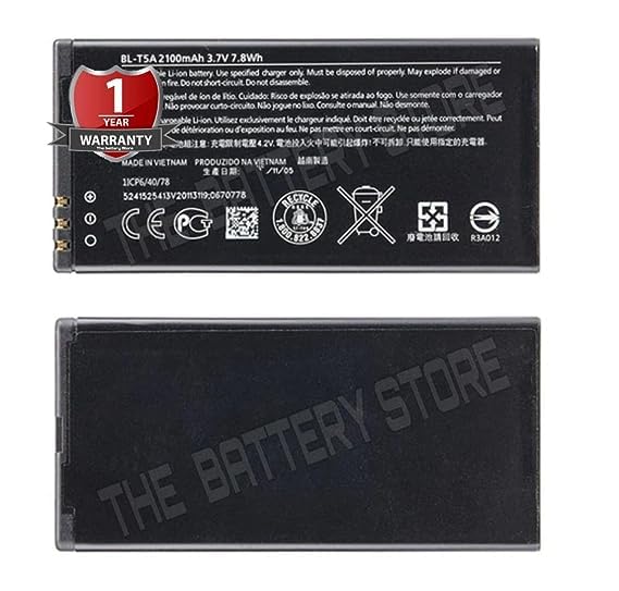 Image of Original BL-T5A Battery for Nokia Microsoft Lumia 550 730 735 738 RM1038 RM1040 Battery with 1 Year Warranty**(J0051)
