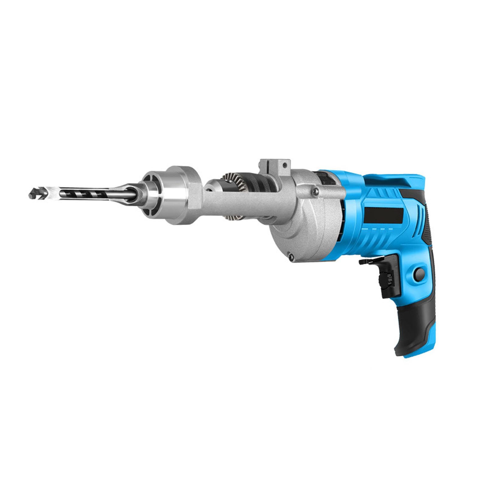 BRRNOO Vierkantloch-Bohrer-Adapter, Klemmquadrate für die Holzbearbeitung, Stemmaufsatz für Bohrmaschine, Holzbearbeitungs-Lochbohrer-Befestigungshalterung, Vierkantloch-Bohrer-Adapter, für