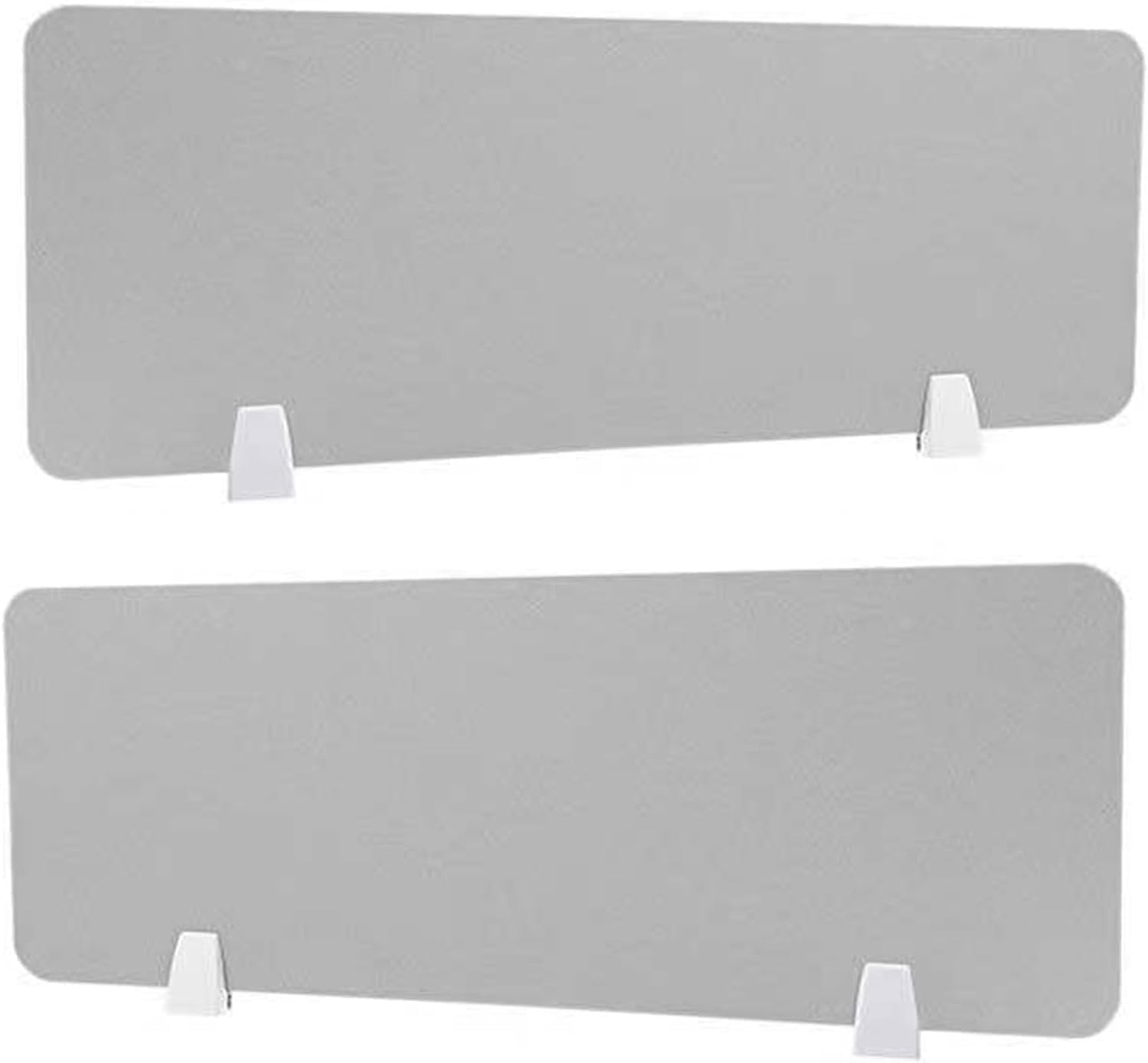 GJZQDKX Clamp-On Acoustic Desk Divider | Freestanding Sound Absorbing Privacy Panel for Offices Libraries & Classrooms | Removable Cubicle Partition for Enhanced Focus
