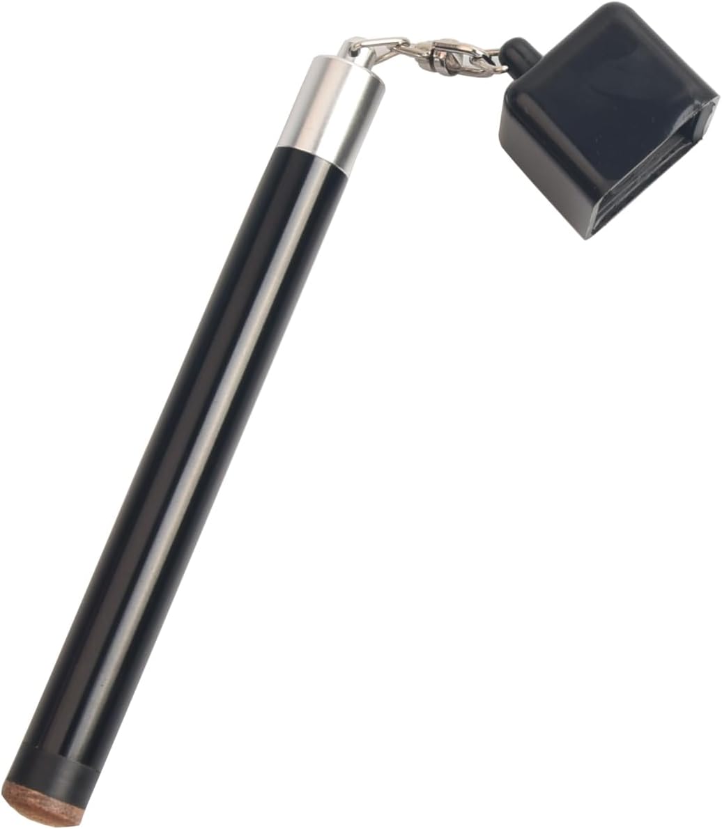 Pool Cue Chalk Holder โ 2-in-1 Billiard Accessory with Pool Chalk Holder & Cue Tip Tool