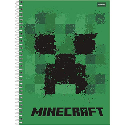 Caderno 01 Matéria Capa Dura, Pacote com 4 Cadernos, Capas Sortidas, 96 Folhas, Foroni, Modelo 6080