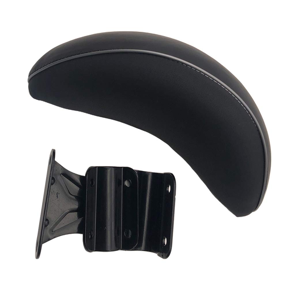 B Baosity Dossier de Passager Arrière Moto en Cuir PU Universels Pièces Remplacer Moto - 290mm * 100mm