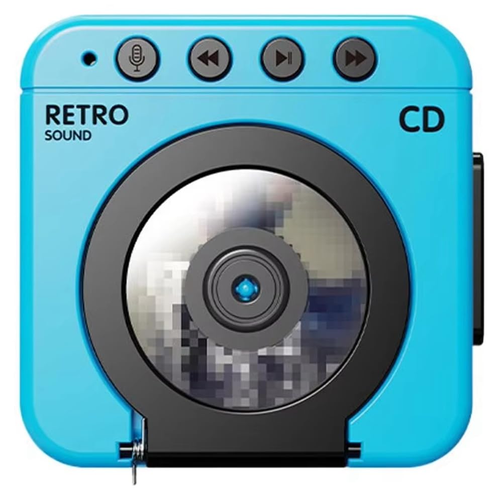 Amazon.co.jp: Albapilix ミニCDプレーヤーキーホルダー ヴィンテージ
