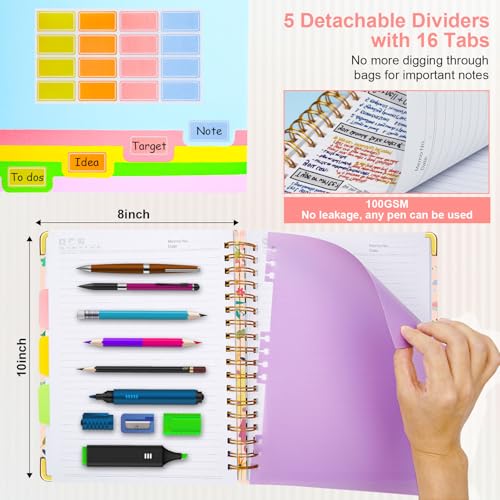 Journal à spirale 5 sujets pour ne plus perdre vos notes de réunion importantes - 4