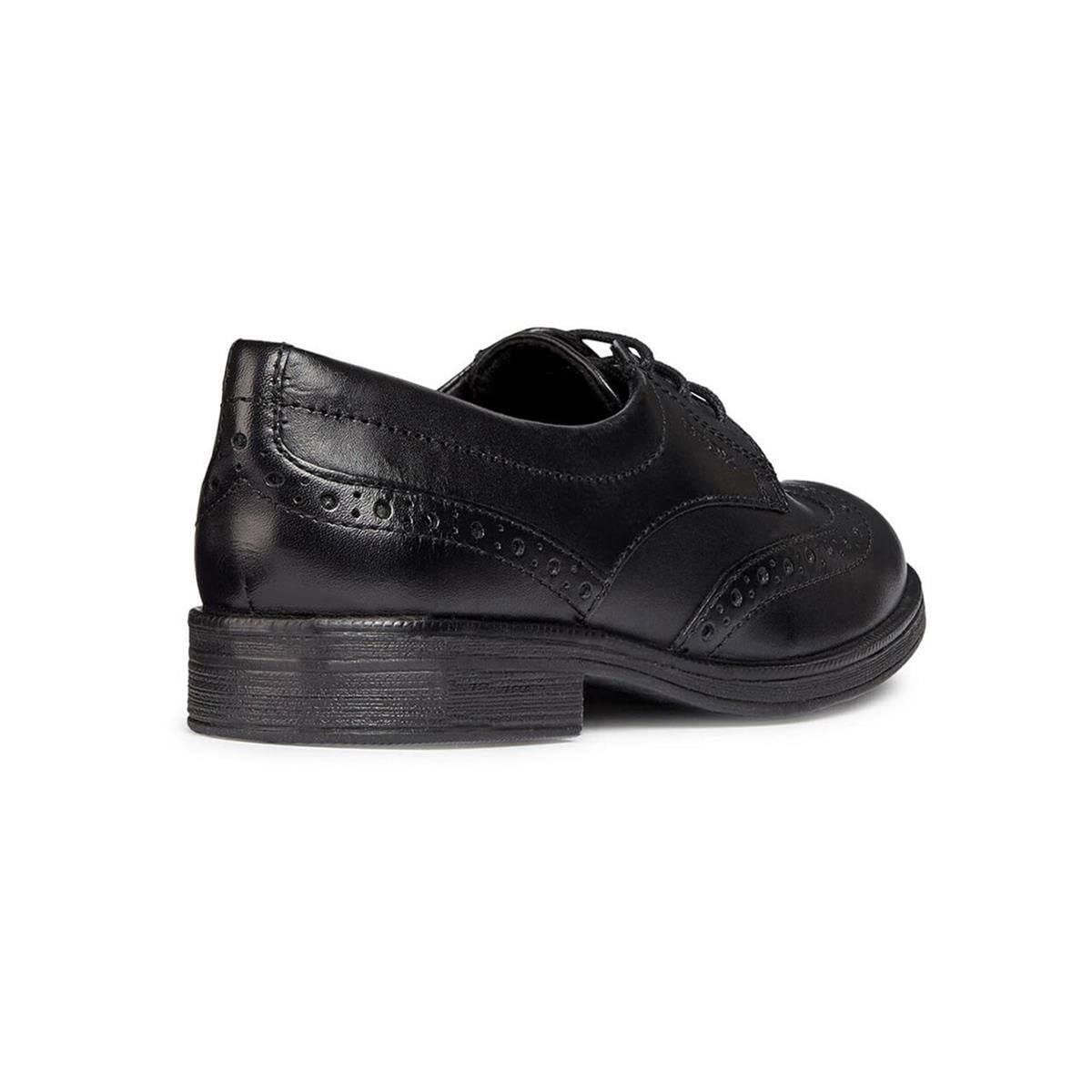 Geox Mädchen Jr Agata D Schuhe, Schwarz, 39 EU
