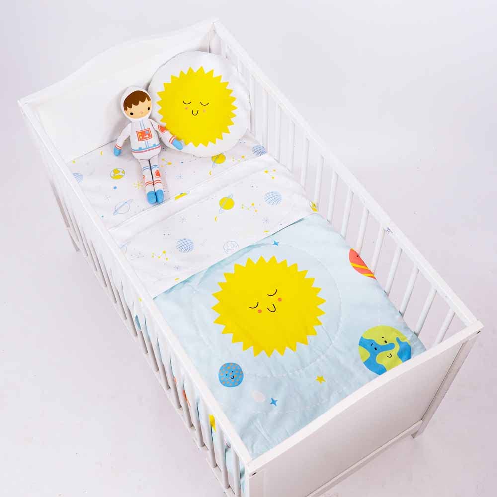 haus & kinder Soft Cotton Baby Crib Bedding Set for Newborns & Infants