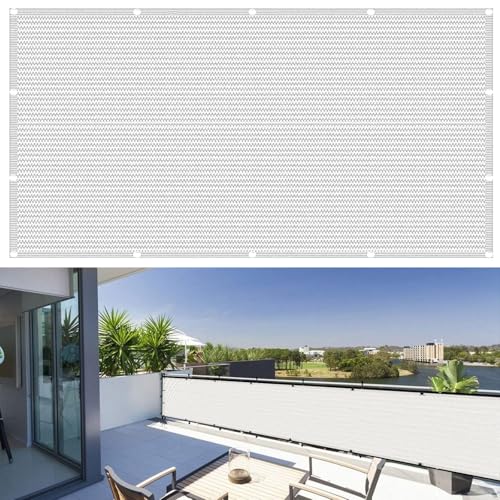 Brise-vue de balcon contre le vent et le vis-à-vis pour retrouver l'intimité