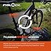 FIDLOCK Twist Bottle 600ml Set | Bike Water Bottle Holder with Attached Bottle | Connector Twist Plus Base Mount | Cage Free Magnetic Bicycle Water Bottle Holder Mount | Clear