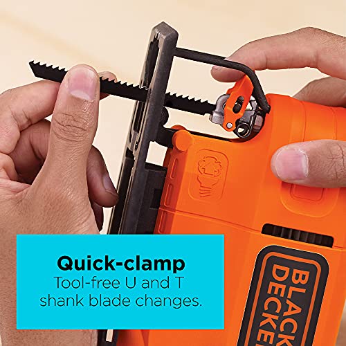 BLACK+DECKER Jig Saw, 4.5 -Amp (BDEJS300C)