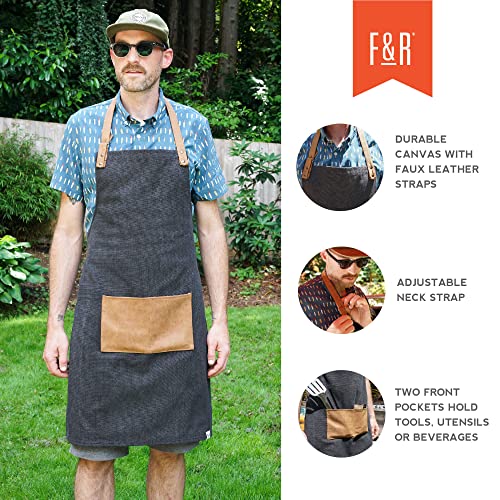 Foster & Rye Grilling Apron for Men, BBQ, Camping, Outdoor, Chef Apron by Foster & Rye - Used condition - Image 2