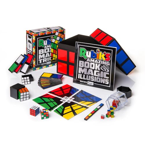 Marvin's Magic - Rubik's Amazing Box of Magic Illusions - Magic Set for Kids, Rubik's Set - Tricks for Children