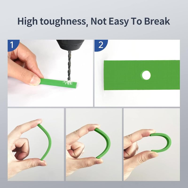 Image of 3IDEA Tough Resin, 3D Printer Resin with High Precision and High Toughness, 365-405nm Fast Curing 3D Resin for 4K 8K LCD /DLP /SLA 3D Printing (Tran-Green, 1kg)