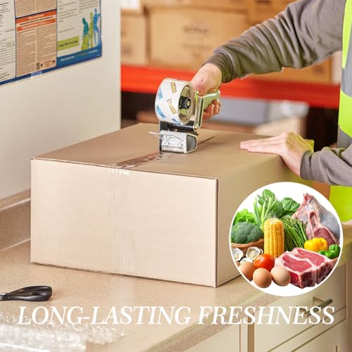 Image of 2 Pack Insulated Shipping Boxes with Aluminum Foil Liner for Frozen Food