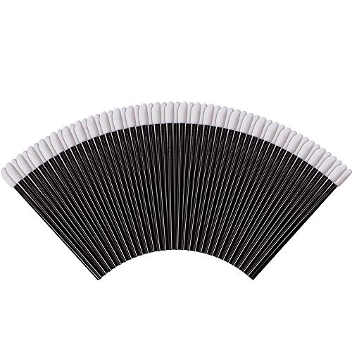 100PCS Disposable Lip Brushes Makeup Lipstick Applicators Wands Tool Kits