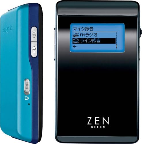 Zen Microphoto Amazon.co.jp: CREATIVE MEDIA Creative Zen MicroPhoto HDDプレーヤー ブルー 6GB ...
