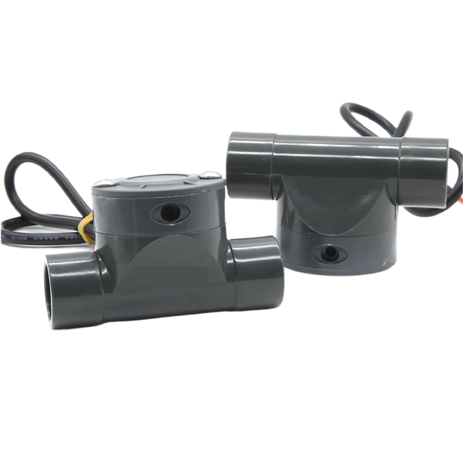 1 Uds. Medidor de Flujo de tubería electromagnética de PVC DN15-DN50 Sensor de Agua con RS485(ZJPVC-DN25)