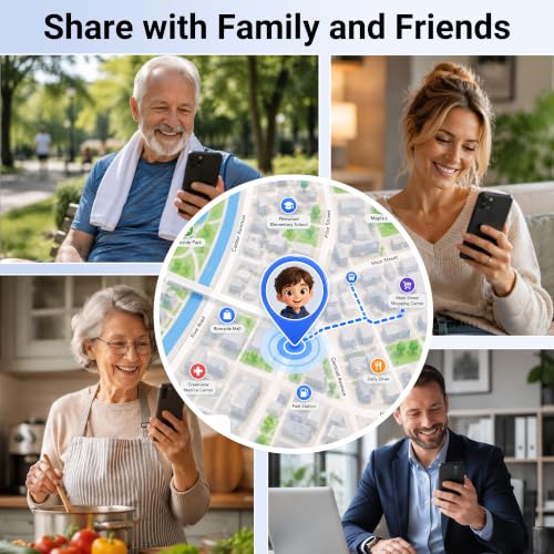 Bluetooth Tracking Tags (iOS Only) 4 Pack, Compatible with Apple Find My - image 7