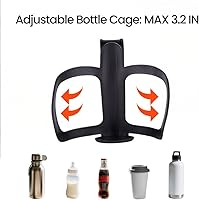 Vista 5 de Portavasos universal para andador, portavasos para silla de ruedas, accesorios para rodillos, soporte para botellas para caminante, silla de ruedas