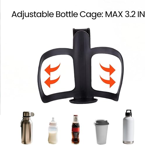 Miniatura 5 de Portavasos universal para andador, portavasos para silla de ruedas, accesorios para rodillos, soporte para botellas para caminante, silla de ruedas,