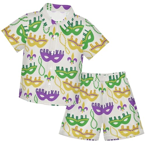 Image of visesunny Boys 2 Pieces T-shirts and Shorts Floral Tops & Shorts Summer Outfits 3-10 Years Clothes