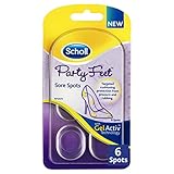 Scholl Party Feet 6 unsichtbare Gel-Wundstellen