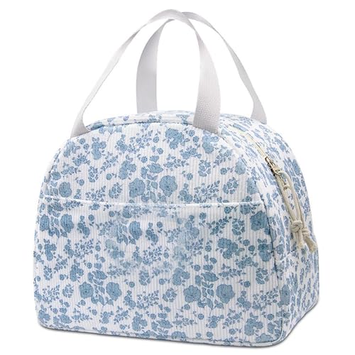 HTTDSLF Sac Isotherme Repas Pour Homme Femme Enfant, Lunch Bag à Déjeuner Fraîcheur pour Femme, Lunch Bag Partable, Joli Sac à Déjeuner pour Travail Bureau