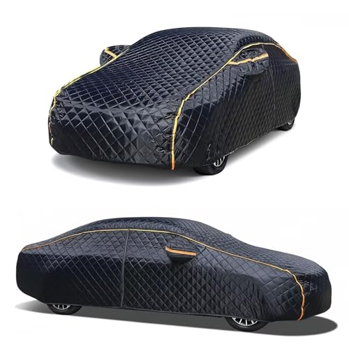 Bâche Voiture Extérieur Anti Grêle pour Peugeot 207 CC,Housses complètes Voiture,Housse de Protection Anti-grêle Épaissie,Protection Intérieure...