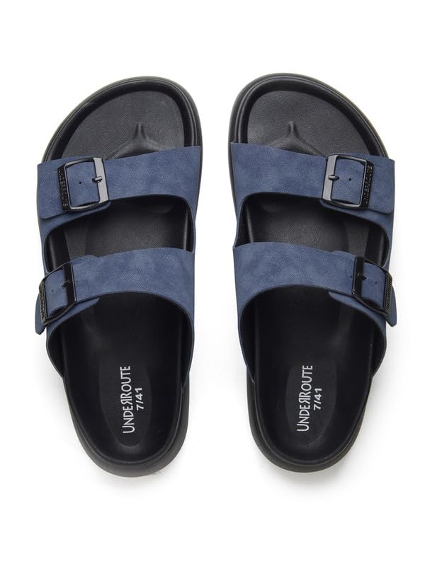Image of UNDERROUTE mens Underroute Urgh 03 Stylish Durable Soft Footbed Synthetic Casual Sandals for Men Sandal