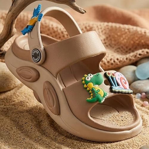 Image of Foot Trends Soft EVA Kids Sandals | Lightweight with Adjustable Strap | Soft Cushioning Sandals for Kids Boys and Girls